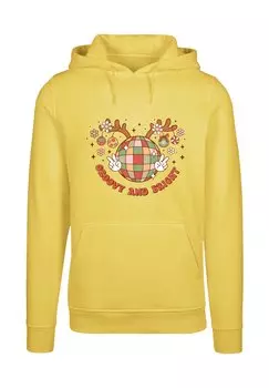 Толстовка с капюшоном F4NT4STIC, желтый