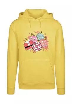 Толстовка с капюшоном F4NT4STIC, желтый