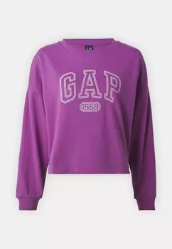 Толстовка с капюшоном FASHION LOGO GAP, сирень