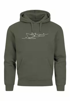 Толстовка с капюшоном FASHION STREETSTYLE Neverless, оливковый