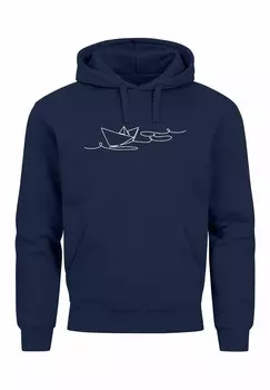 Толстовка с капюшоном FASHION STREETSTYLE Neverless, темно-синий