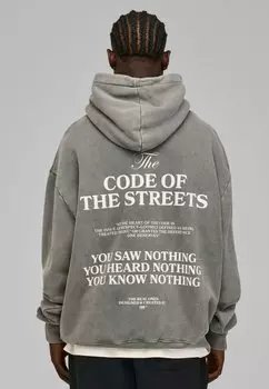 Толстовка с капюшоном Fast and Bright, серый