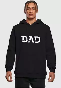 Толстовка с капюшоном FATHERS DAY THE MAN THE MYTH THE LEGEND Merchcode, черный