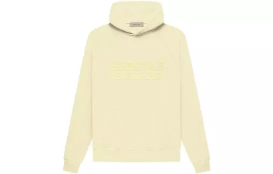 Толстовка с капюшоном Fear Of God Essentials, Canary Yellow