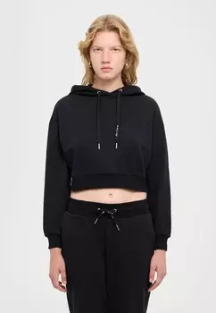 Толстовка с капюшоном FELPA Armani Exchange, черный