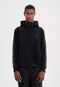 Толстовка с капюшоном FELPA EA7 Emporio Armani, черный