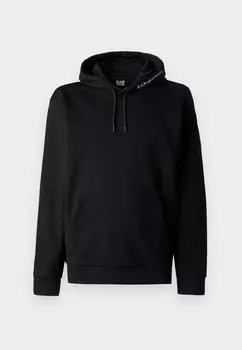 Толстовка с капюшоном FELPA UNISEX EA7 Emporio Armani, черный