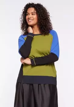 Толстовка с капюшоном Fiorella Rubino, светло-синий