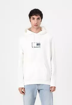Толстовка с капюшоном FLAG HOODIE Tommy Jeans, слоновая кость