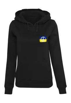 Толстовка с капюшоном FLAG PEACE Merchcode, черный