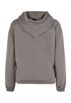 Толстовка с капюшоном FLAMINGO ACID WASHED Merchcode, темно-серый