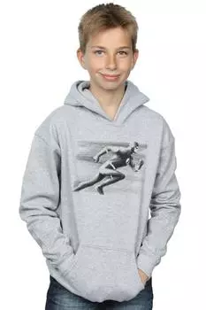 Толстовка с капюшоном Flash Spot Racer DC Comics, серый