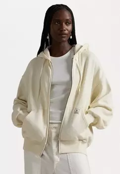 Толстовка с капюшоном FLEECE FULL ZIP HOODIE Polo Ralph Lauren, кремовый