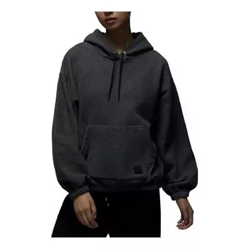 Толстовка с капюшоном Flight Fleece Winterized Hoodie Asia Sizing Air Jordan, черный