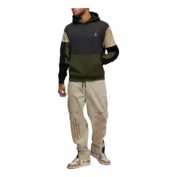 Толстовка с капюшоном Flight Heritage Hoodie Air Jordan, зеленый
