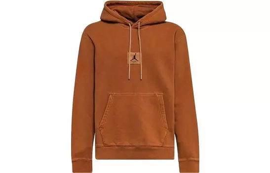 Толстовка с капюшоном Flight Heritage Washed Fleece Jordan, цвет Dark russet