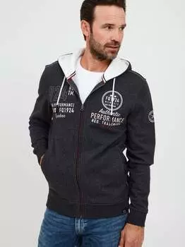 Толстовка с капюшоном Fq1924, серый