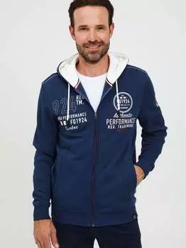 Толстовка с капюшоном Fq1924, синий