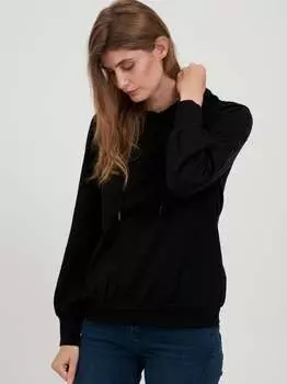 Толстовка с капюшоном Fransa, черный