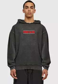 Толстовка с капюшоном FRIDAY THE 13TH LOGO ACID WASHED Merchcode, черный