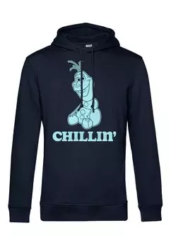 Толстовка с капюшоном FROZEN BASIC CHILL Henry Tiger, темно-синий