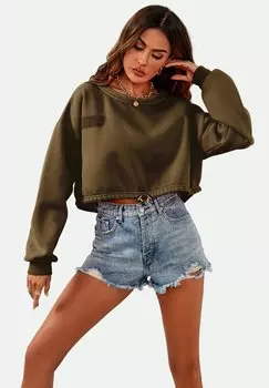 Толстовка с капюшоном FS Collection, оливковый