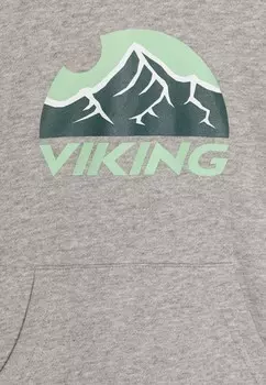 Толстовка с капюшоном FUNTIME HOODIE UNISEX Viking, пестрый светло-серый