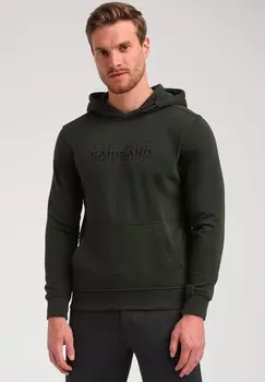 Толстовка с капюшоном Gabbiano, оливковый