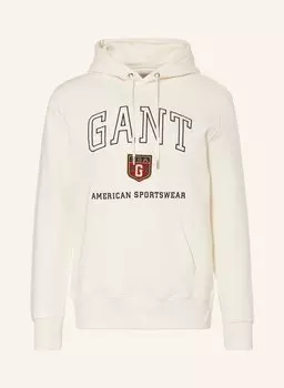 Толстовка с капюшоном Gant, бежевый