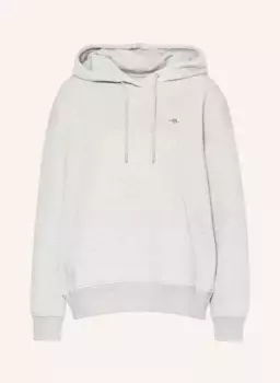 Толстовка с капюшоном Gant, серый