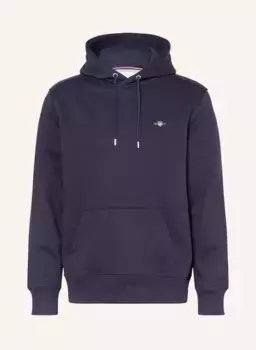 Толстовка с капюшоном Gant, синий