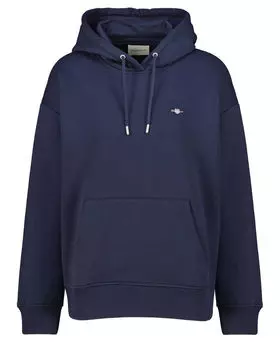 Толстовка с капюшоном Gant, синий