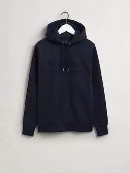 Толстовка с капюшоном Gant, синий
