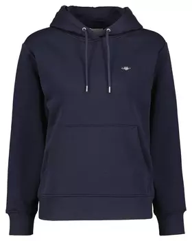 Толстовка с капюшоном Gant, синий