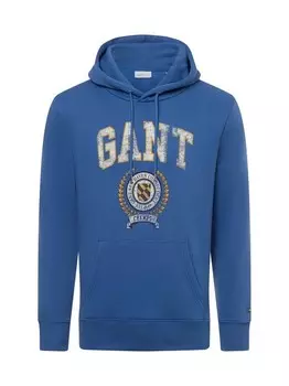 Толстовка с капюшоном Gant, синий