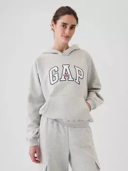 Толстовка с капюшоном Gap, серый