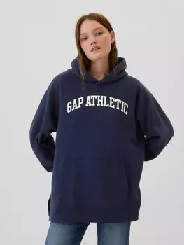 Толстовка с капюшоном Gap, синий