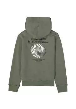 Толстовка с капюшоном Garcia, зеленый