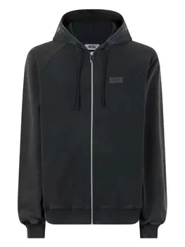 Толстовка с капюшоном GCDS из хлопка, серый