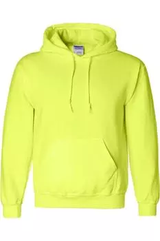 Толстовка с капюшоном Gildan DryBlend, цвет safety green