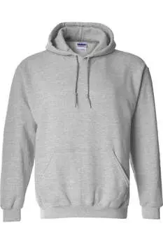 Толстовка с капюшоном Gildan Heavy Blend, цвет sport grey