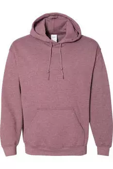 Толстовка с капюшоном Gildan Heavy Blend, цвет heather sport dark maroon