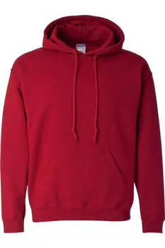 Толстовка с капюшоном Gildan Heavy Blend, цвет antique cherry red
