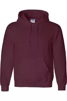 Толстовка с капюшоном Gildan Heavyweight DryBlend Adult Unisex (13 цветов), бордовый