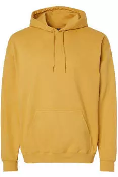 Толстовка с капюшоном Gildan Softstyle, цвет mustard