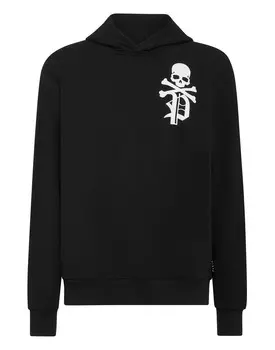 Толстовка с капюшоном Gothic Plein Philipp Plein, черный