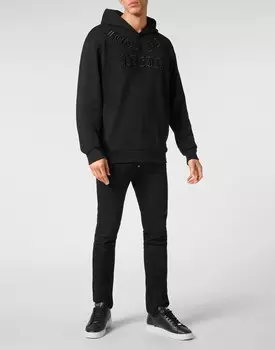 Толстовка с капюшоном Gothic Plein Philipp Plein, черный