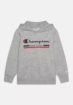 Толстовка с капюшоном GRAPHIC HOODIE UNISEX Champion, серый