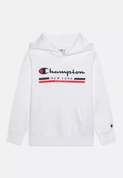 Толстовка с капюшоном GRAPHIC HOODIE UNISEX Champion, белый