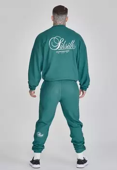 Толстовка с капюшоном GRAPHIC SIKSILK, зеленый